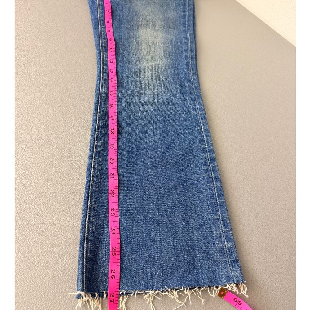 TRAVE Colette Raw Hem Cropped Flare Jeans Womens 26 NWT - Picture 9 of 10